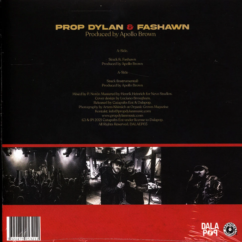 Prop Dylan - Stuck Feat. Fashawn (Produced By Apollo Brown)