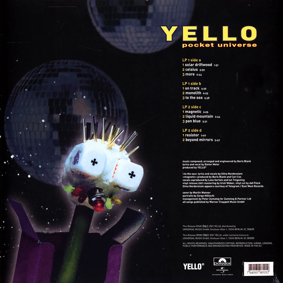Yello - Pocket Universe Limited Reissue Edition