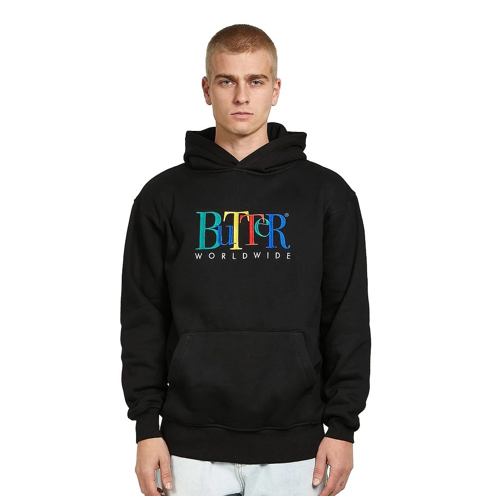 Butter Goods - Jumble Embroidered Pullover Hoodie