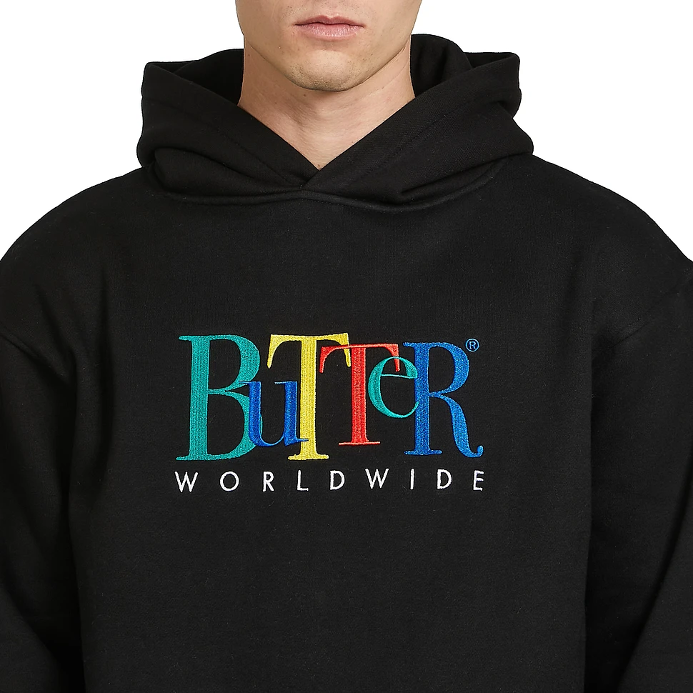 Butter Goods - Jumble Embroidered Pullover Hoodie
