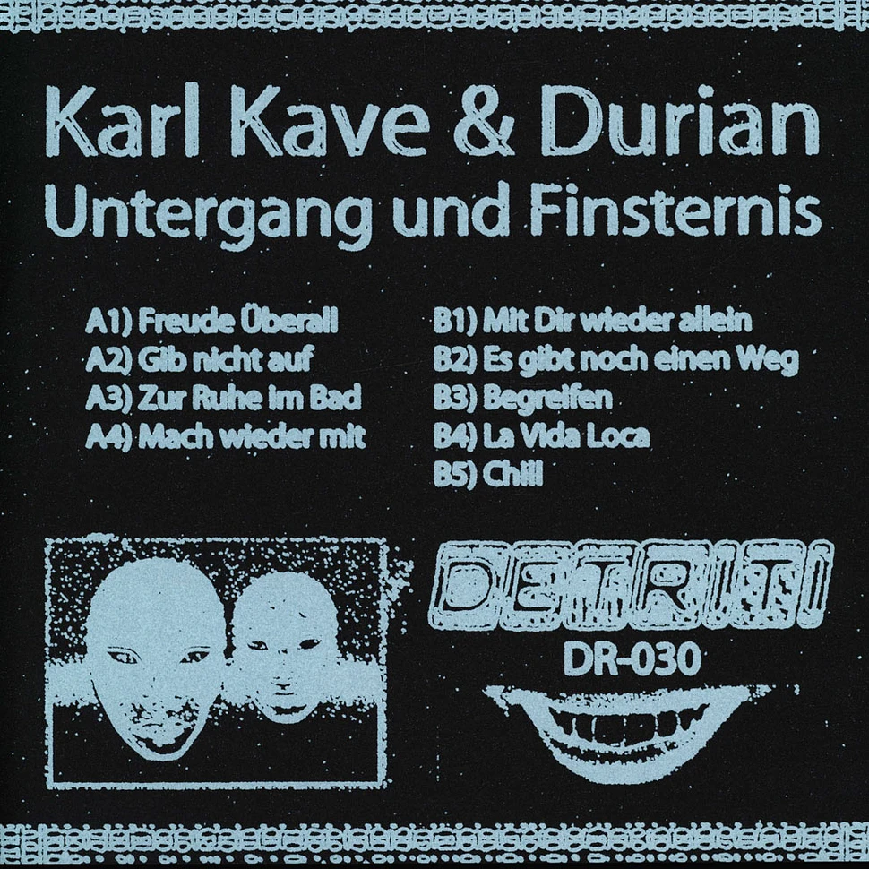 Karl Kave & Durian - Untergang Und Finsternis