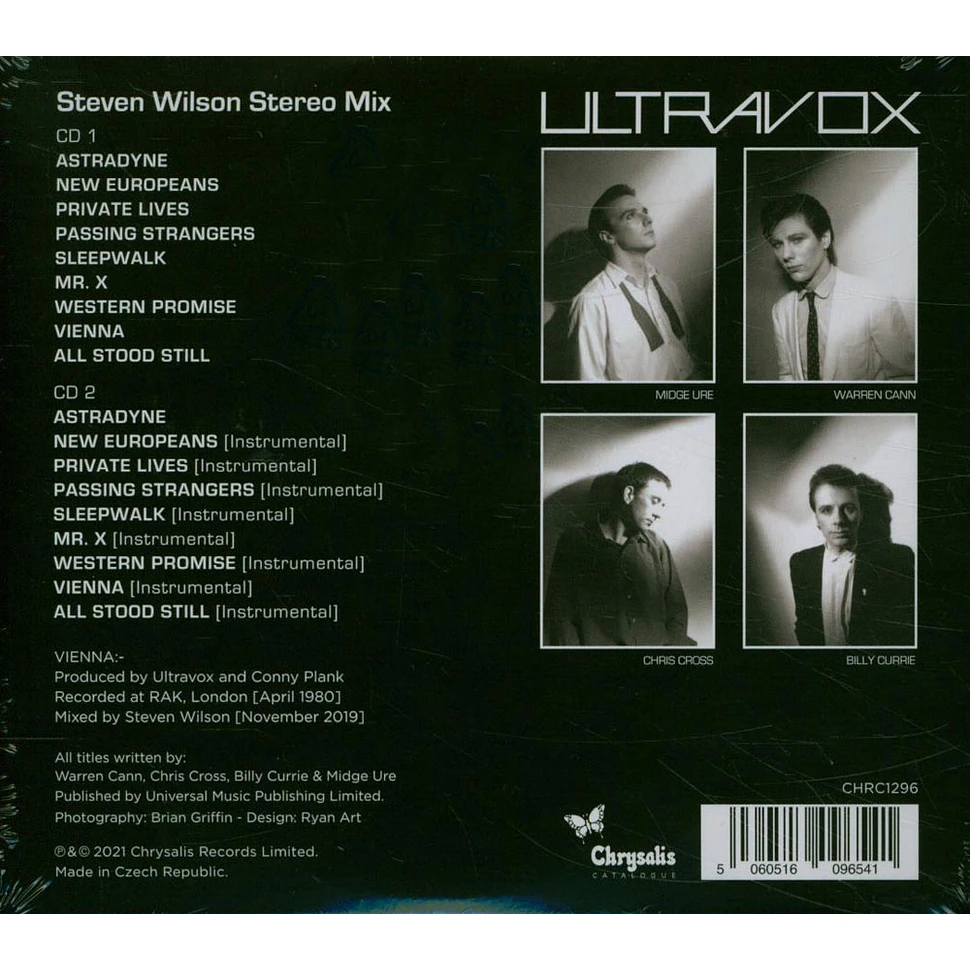 Ultravox - Vienna Steven Wilson Mix Record Store Day 2021 Edition