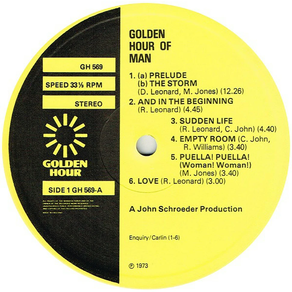 Man - Golden Hour Of Man
