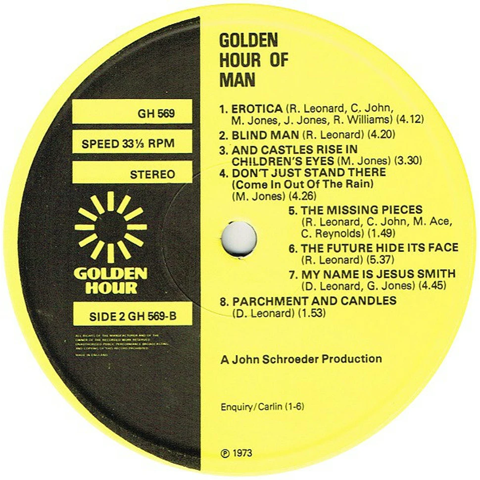 Man - Golden Hour Of Man