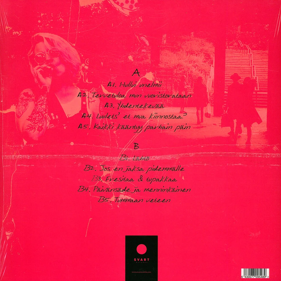 Aino & Hajonneet - Hullui Unelmii Black Vinyl Edition