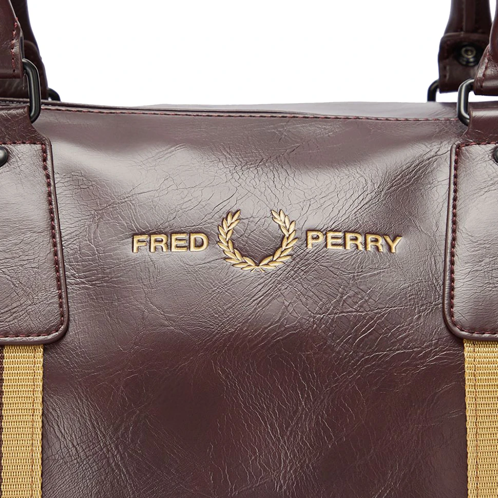 Fred Perry - Refined Webbing PU Barrel Bag