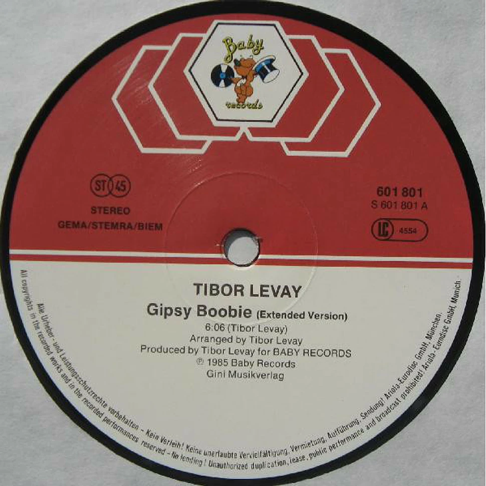 Tibor Levay - Gipsy Boobie