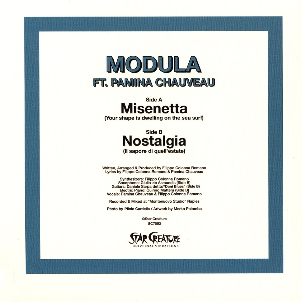 Modula - Bacolearica EP Feat. Panima C.