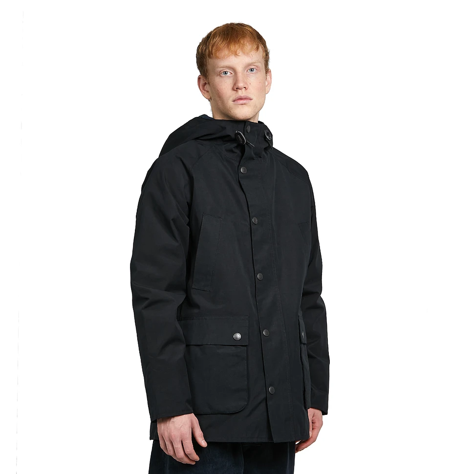 Barbour White Label - Slim Hooded Waterproof Bedale Jacket