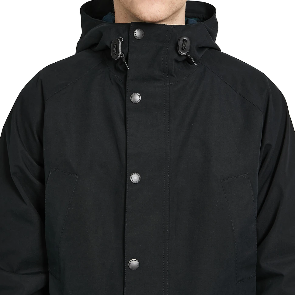 Barbour White Label - Slim Hooded Waterproof Bedale Jacket