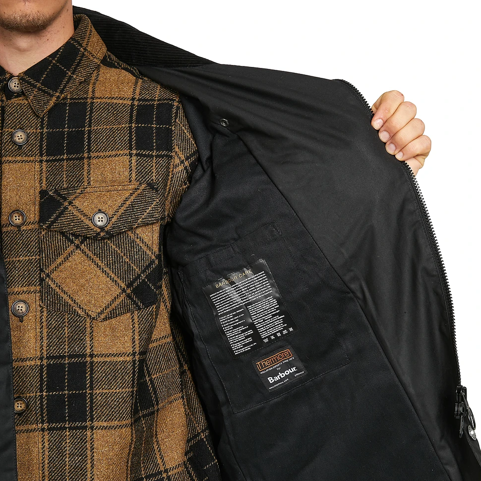 Barbour x Engineered Garments - B.Intl Lenox Wax (Black) | HHV