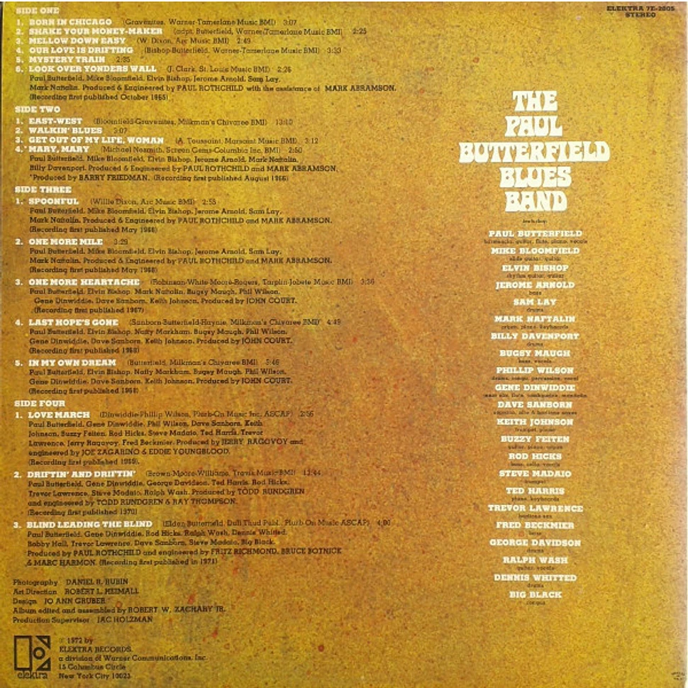 The Paul Butterfield Blues Band - Golden Butter / The Best Of The Paul Butterfield Blues Band