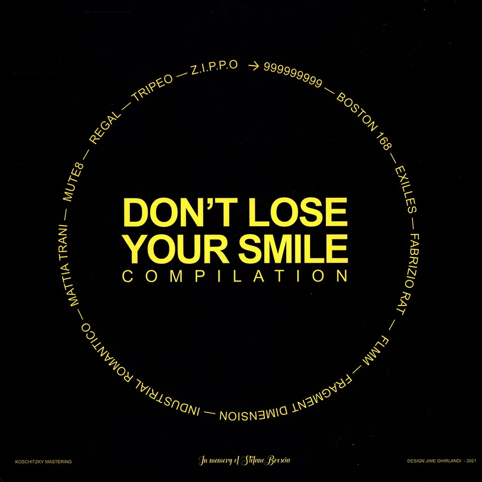 V.A. - Don't Lose Your Smile Compilation Yellow Vinyl Edition