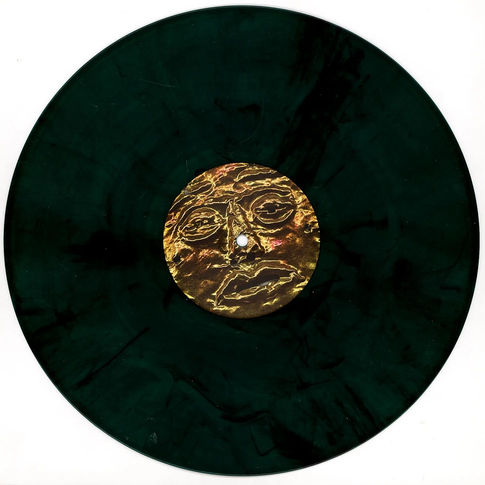 Space Drum Meditation - SDM004 Dark Green Marbled Vinyl Edition
