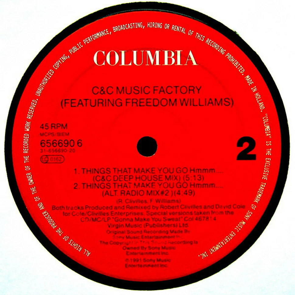 C + C Music Factory Featuring Freedom Williams - Things That Make You Go Hmmm...