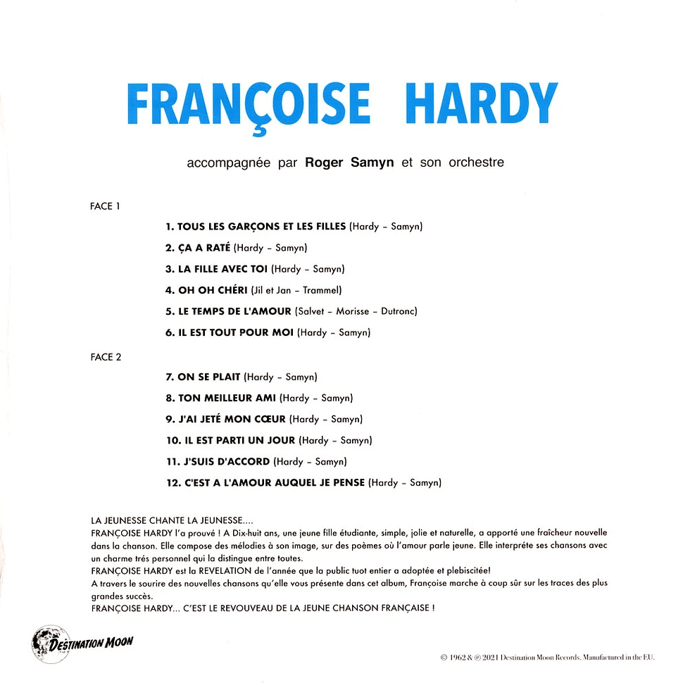 Francoise Hardy - Françoise Hardy Clear Vinyl Edition