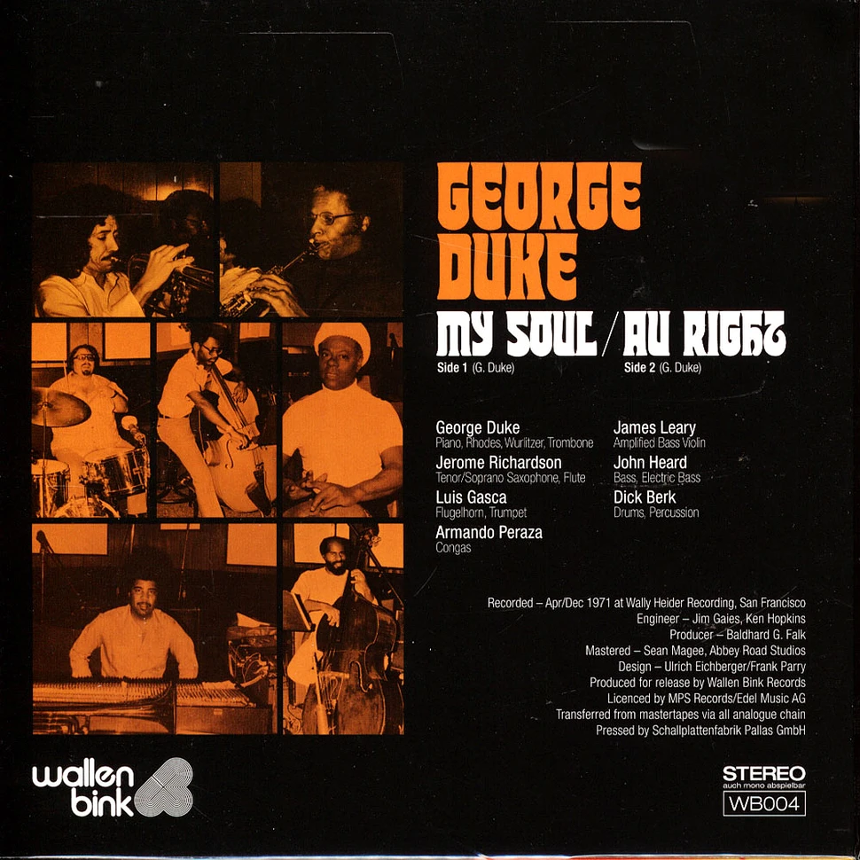 George Duke - My Soul