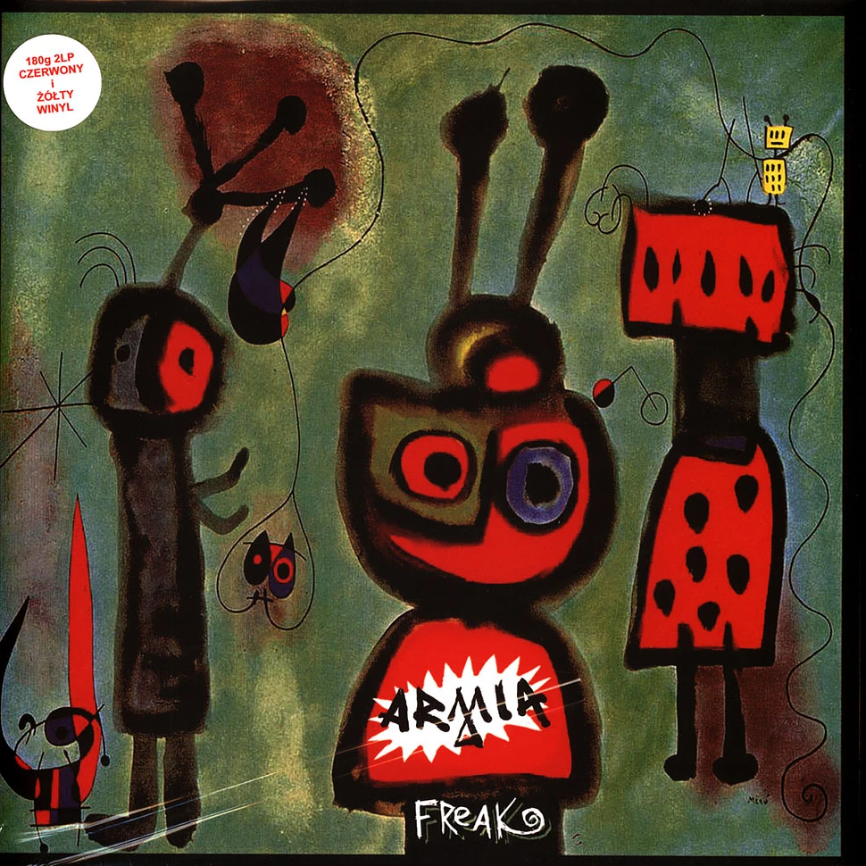 Armia - Freak Red & Yellow Vinyl Edition