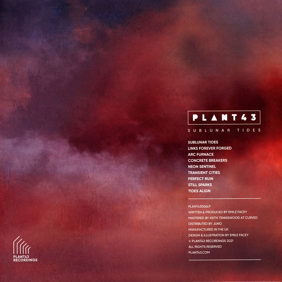 Plant43 - Sublunar Tides Red Vinyl Edition