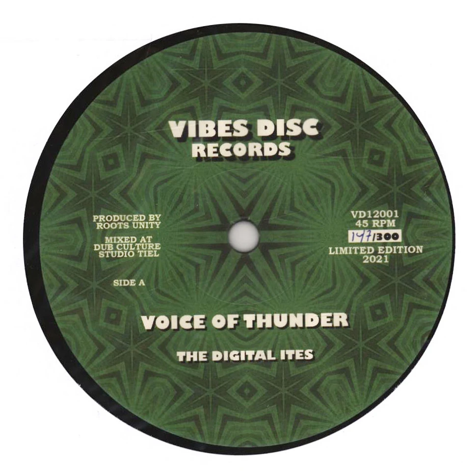 The Digital Ites - Voice Of Thunder, Dub / Jah Victory, Dub