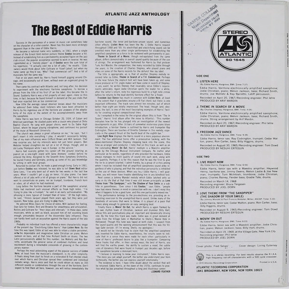 Eddie Harris - The Best Of Eddie Harris