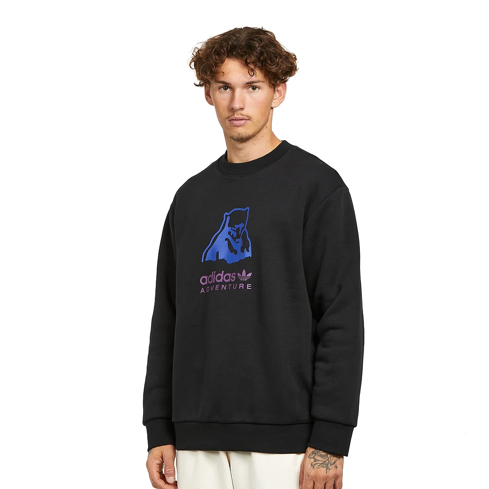 adidas - Adventure Big Logo Crew Sweatshirt
