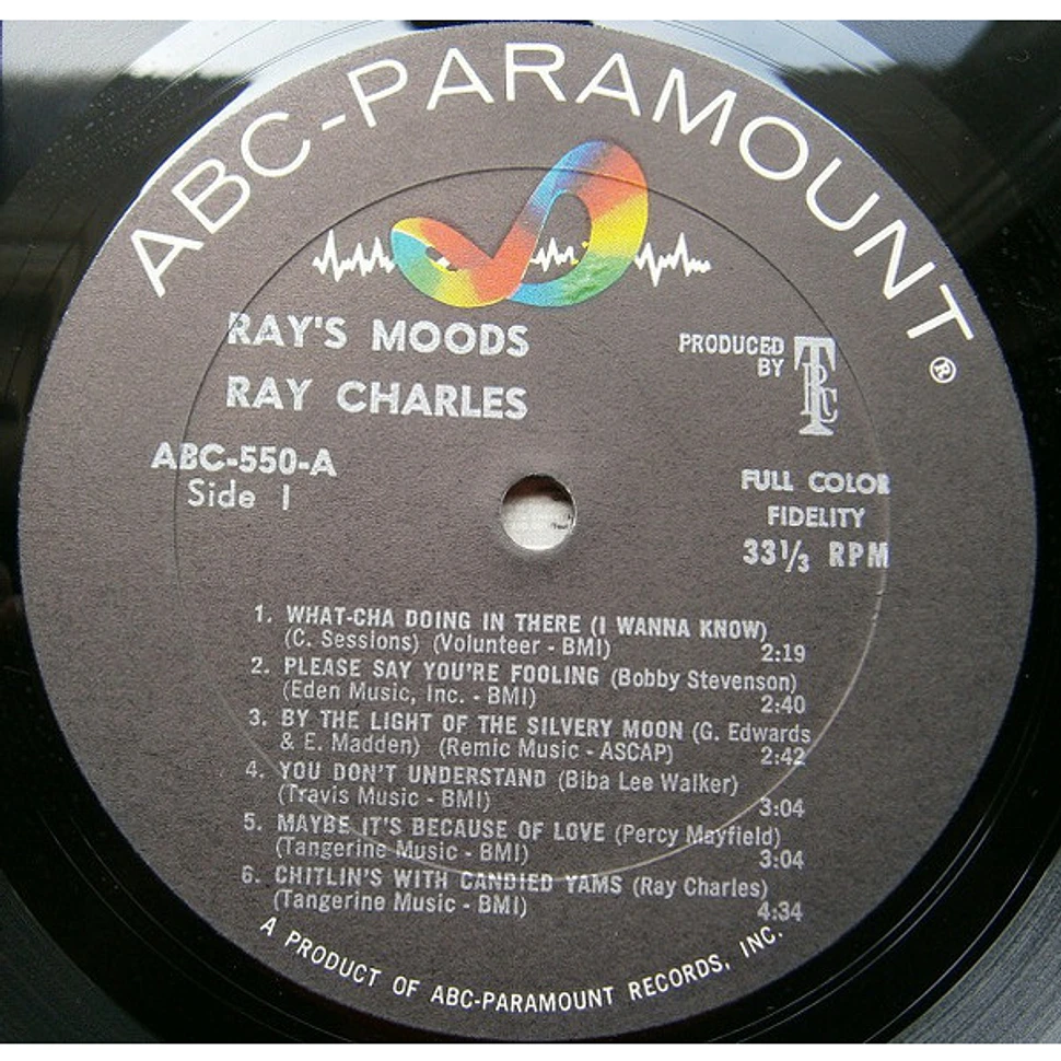 Ray Charles And His Orchestra - Ray's Moods