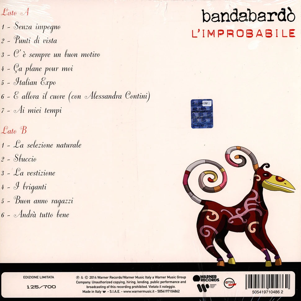 Bandabardo' - L'improbabile Record Store Day 2021 Edition