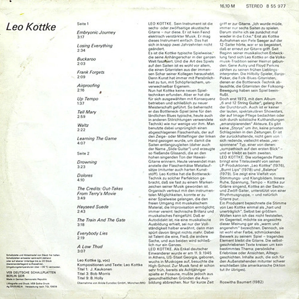 Leo Kottke - Leo Kottke