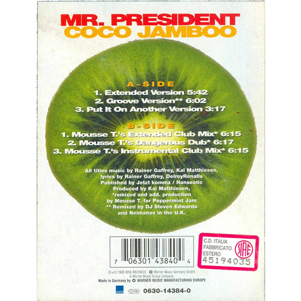 Mr. President - Coco Jamboo
