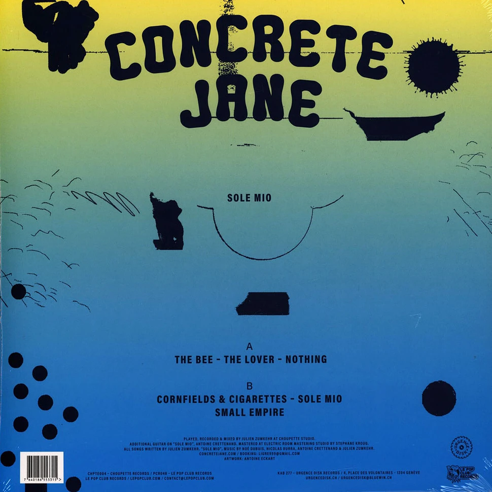 Concrete Jane - Sole Mio EP