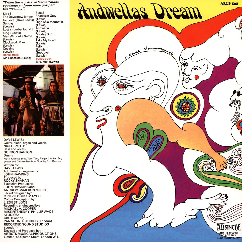 Andwella's Dream - Love And Poetry