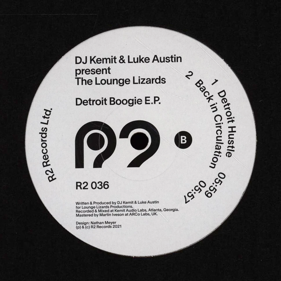 DJ Kemit & Luke Austin Present The Lounge Lizardds - Detroit Boogie E.P.