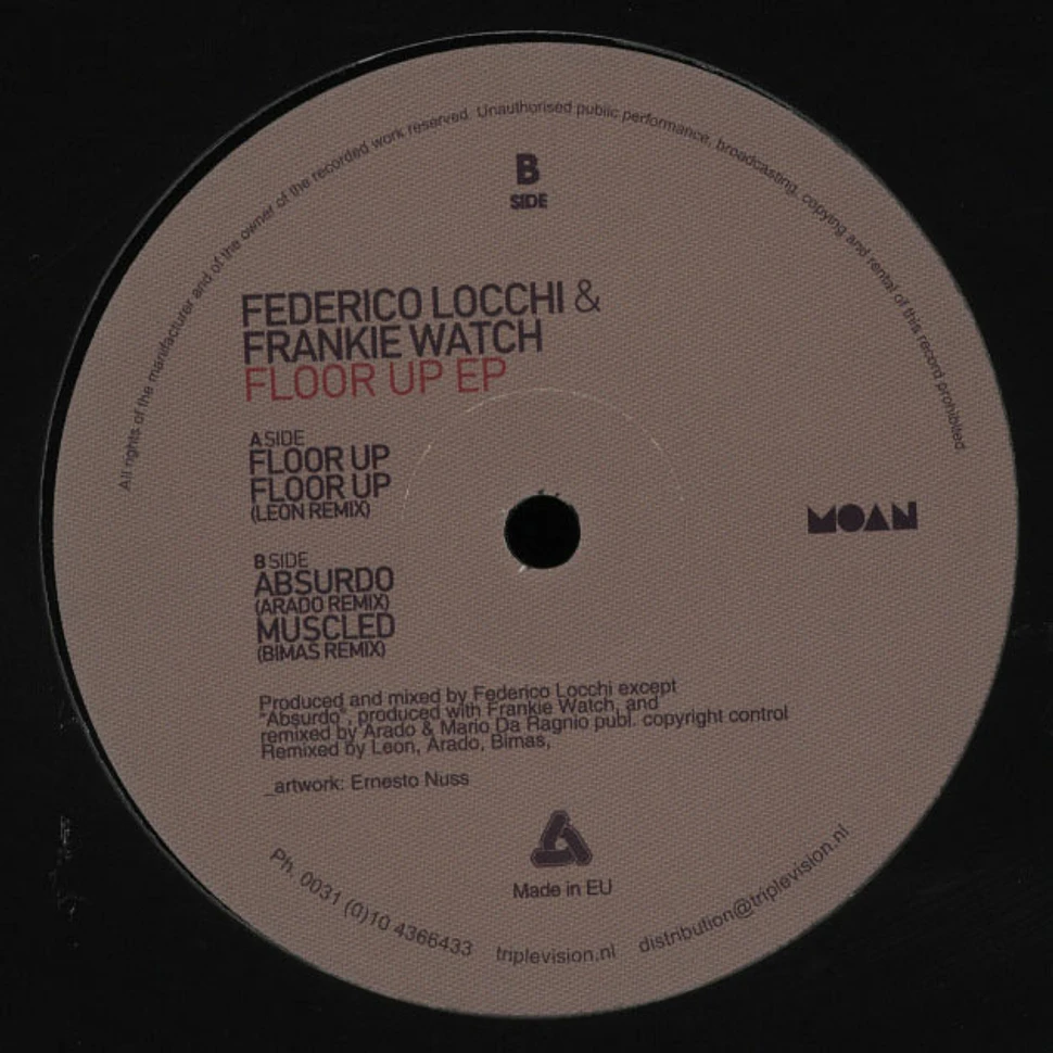 Frankie Watch & Federico Locchi - Floor Up EP