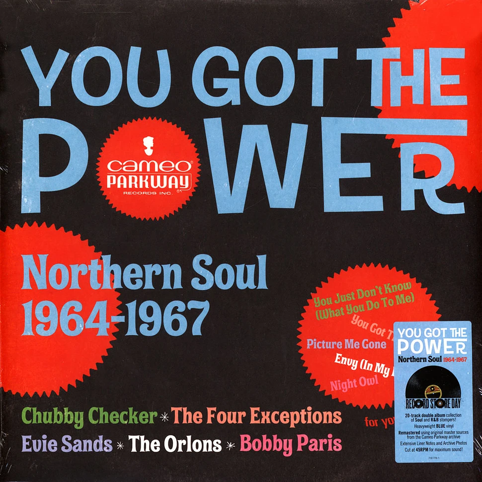 V.A. - You Got The Power: Cameo Parkway Northern Soul 1964-1967 Record Store Day 2021 Edition