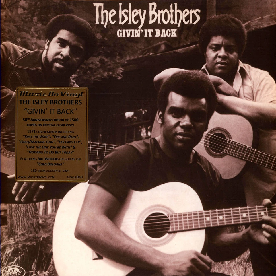 Isley Brothers - Givin' It Back Clear Vinyl Edition