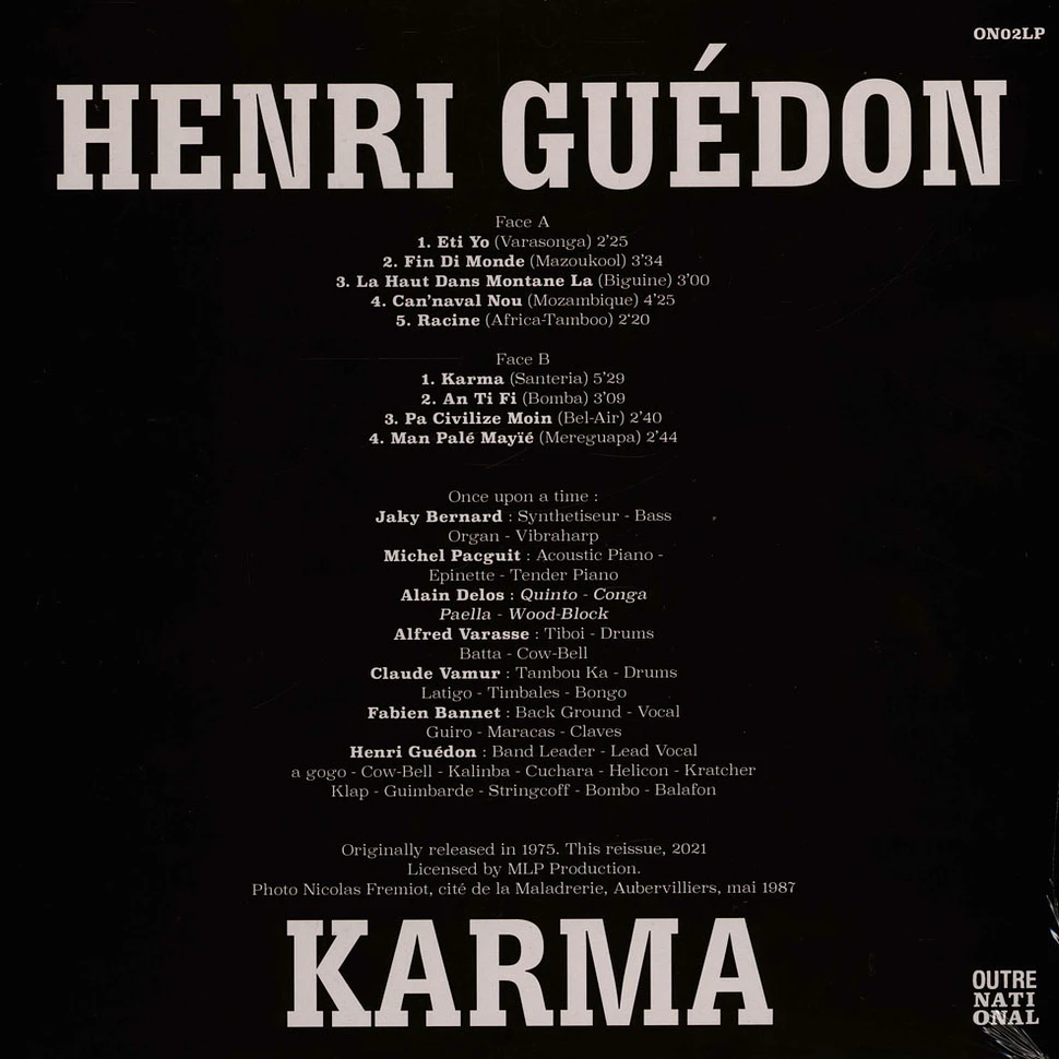 Henri Guédon - Karma
