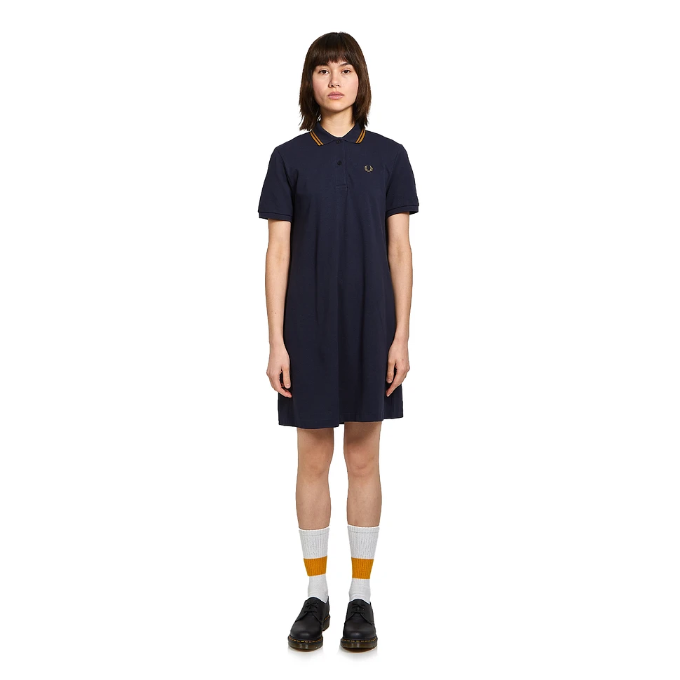 Fred Perry - Tartan Panel Pique Dress