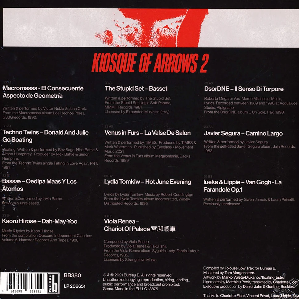 V.A. - Kiosque Of Arrows 2 (Compiled By Tolouse Low Trax)