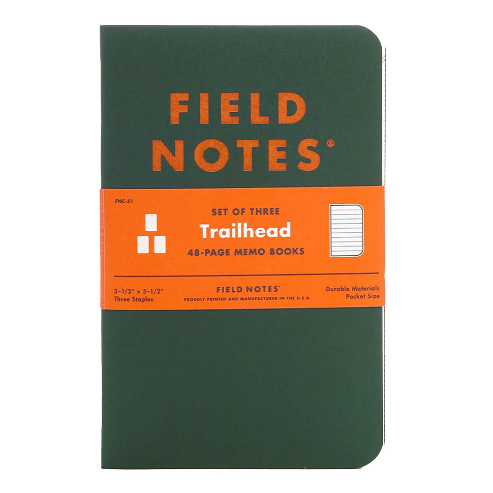 Field Notes - Trailhead 3-Pack
