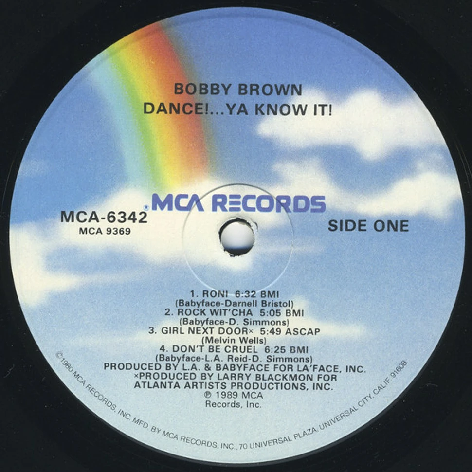 Bobby Brown - Dance!...Ya Know It!