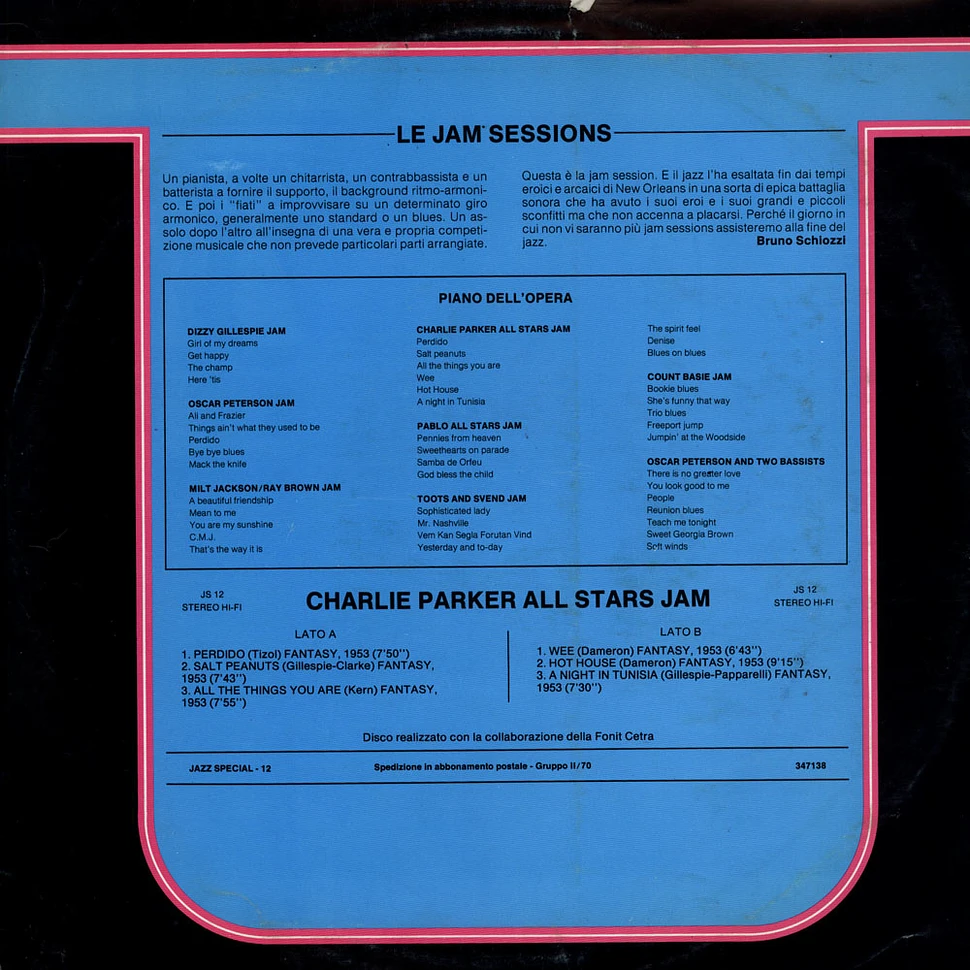 Charlie Parker - Charlie Parker All Stars Jam