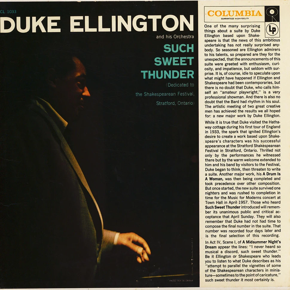 Duke Ellington And His Orchestra - Such Sweet Thunder