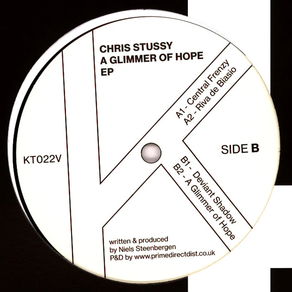Chris Stussy - A Glimmer Of Hope EP