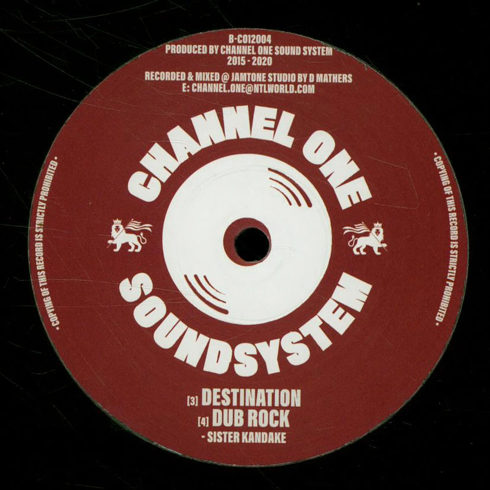 Danny Red, Jamtone / Sister Kandake, Jamtone - Where Have All The Rebels Gone, Dub / Destination, Dub