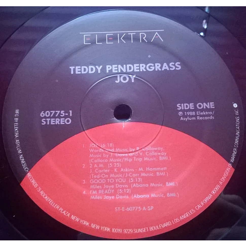 Teddy Pendergrass - Joy