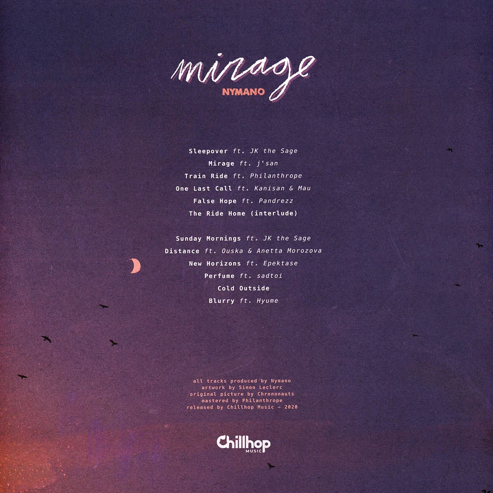 Nymano - Mirage Purple Vinyl Edition
