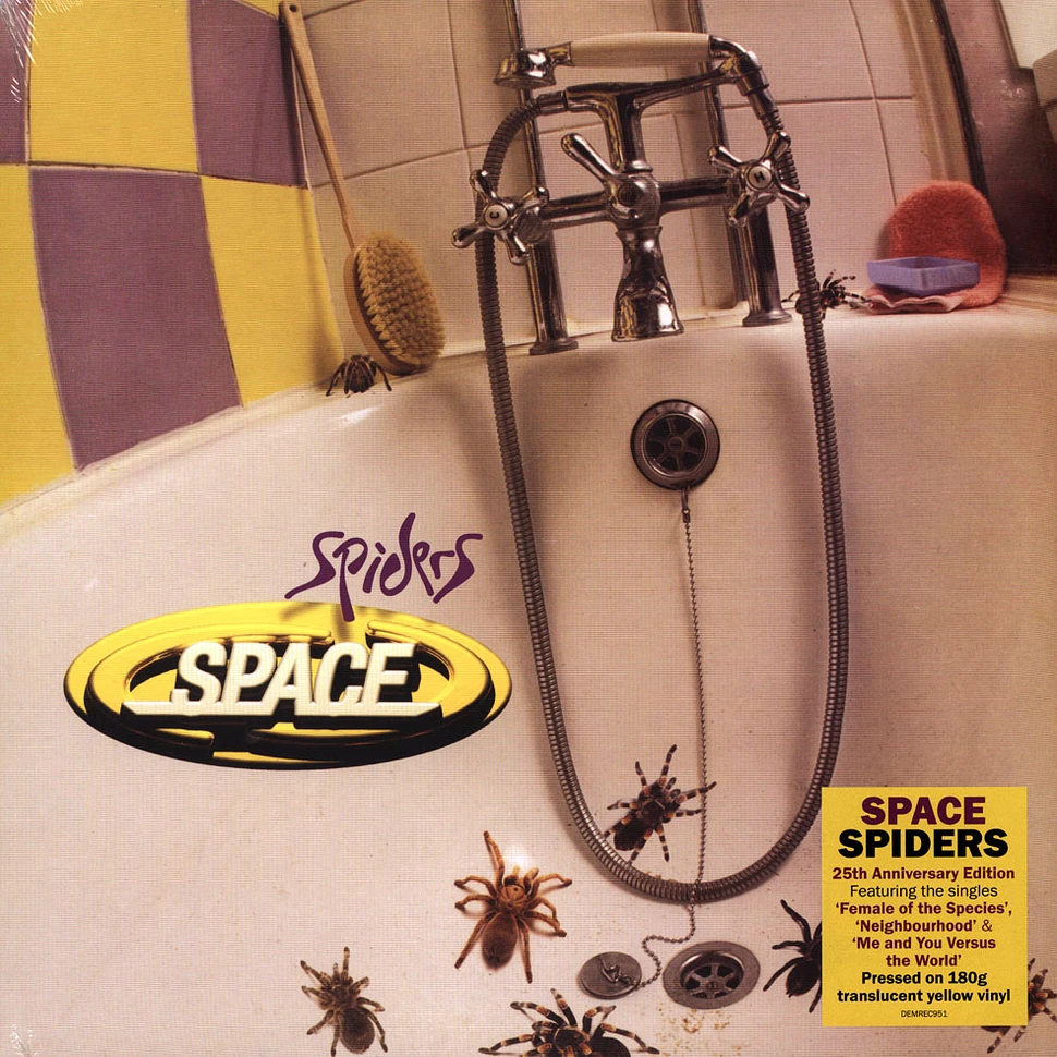 Space - Spiders 25th Anniversary Yellow Vinyl Edition