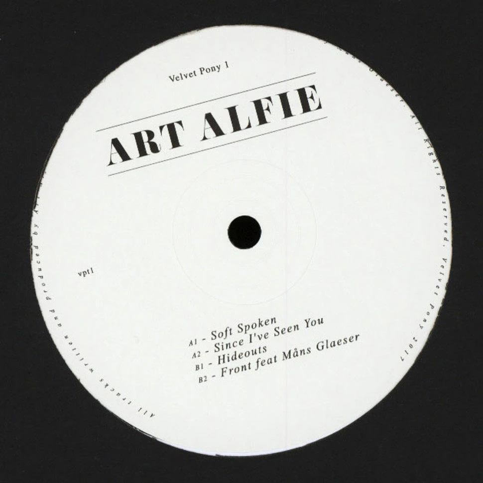 Art Alfie - Velvet Pony 1