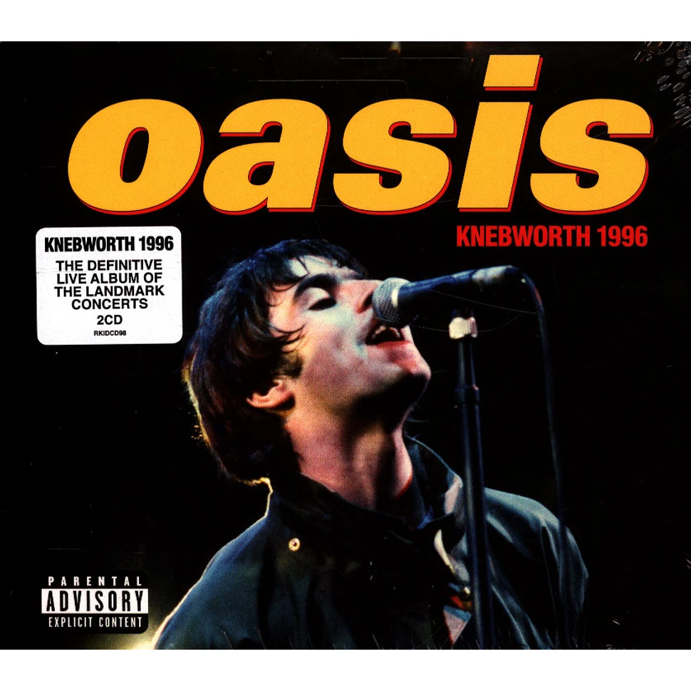 Oasis - Knebworth 1996 Digipak Edition